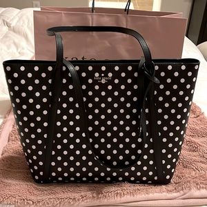 Kate Spade Cara Polka Dot Tote